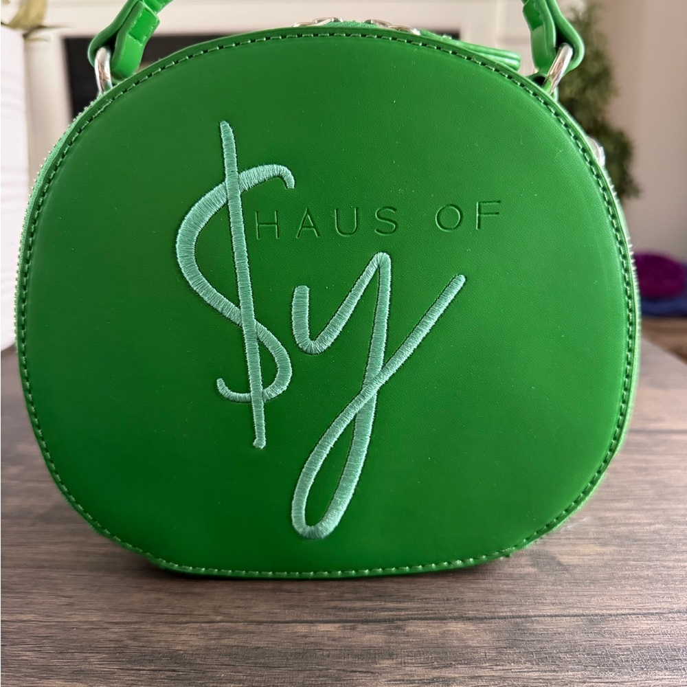 Haus of Sy Green Apple Mini Bag